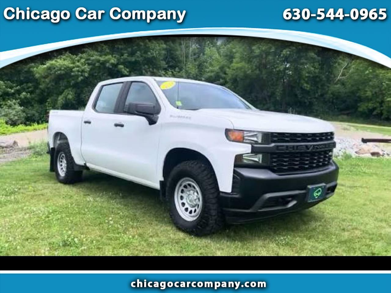 2019 Chevrolet Silverado 1500 4WD Double Cab 147" Work Truck