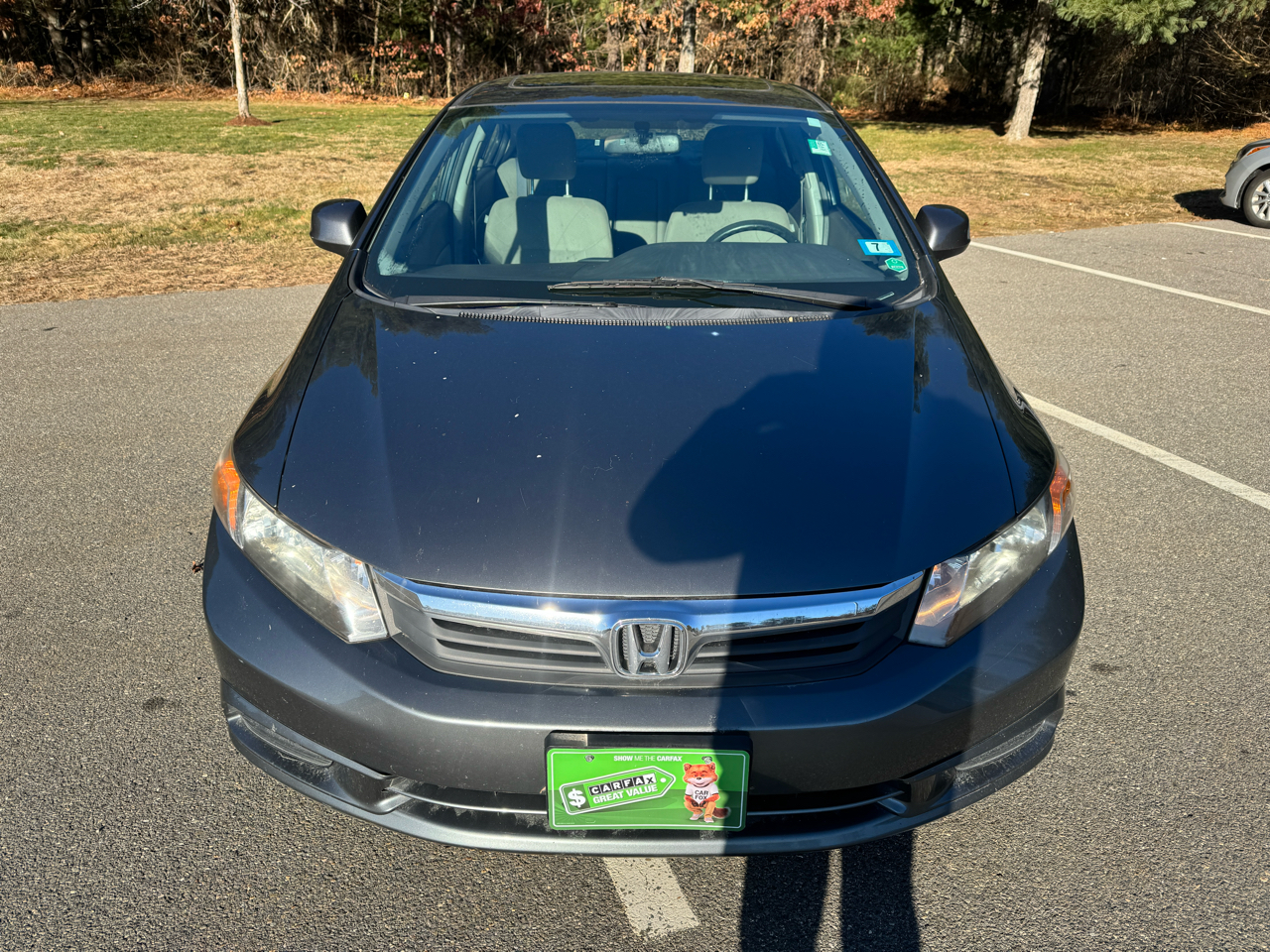 Honda Civic EX Sedan 5-Speed AT 2012