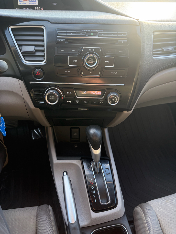 Honda Civic EX Coupe 5-Speed AT 2013