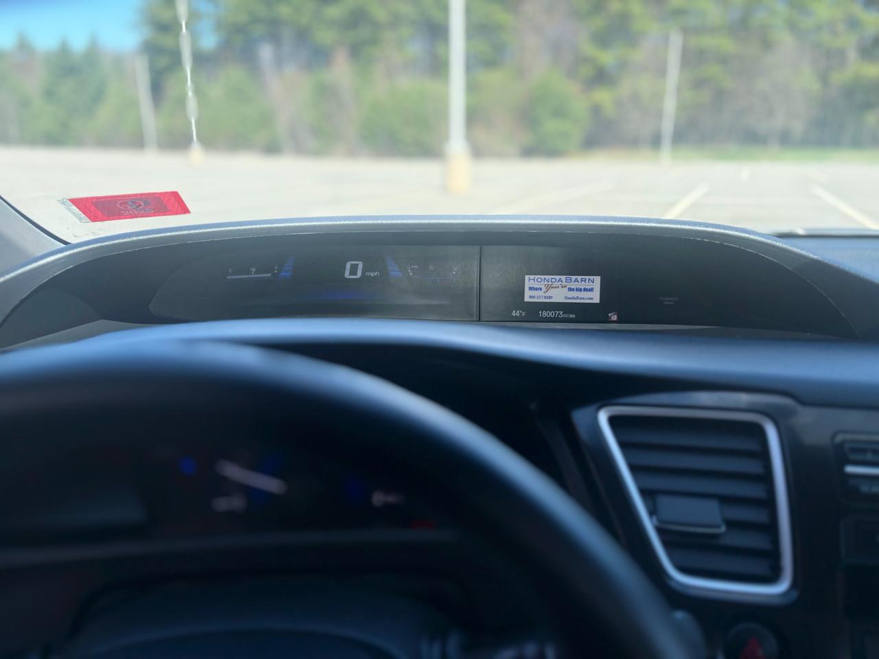 Honda Civic EX Coupe 5-Speed AT 2013