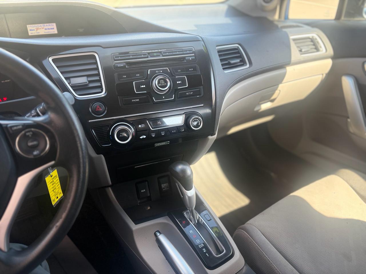 Honda Civic EX Coupe 5-Speed AT 2013