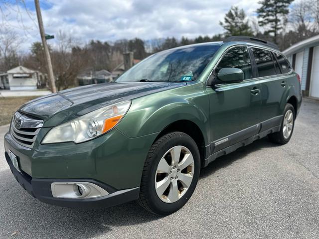 Green 2012 Subaru Outback 2.5i Premium Wagon All-Wheel Drive Automatic
