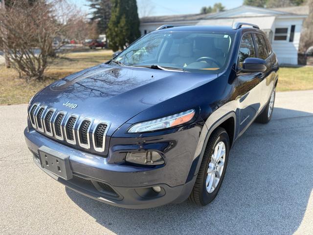 Blue 2015 Jeep Cherokee Latitude 4WD SUV / Crossover Four-Wheel Drive Automatic