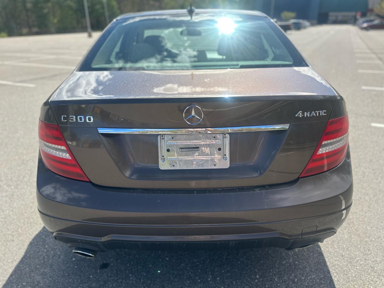 Mercedes-Benz C-Class C300 4MATIC Sport Sedan 2013