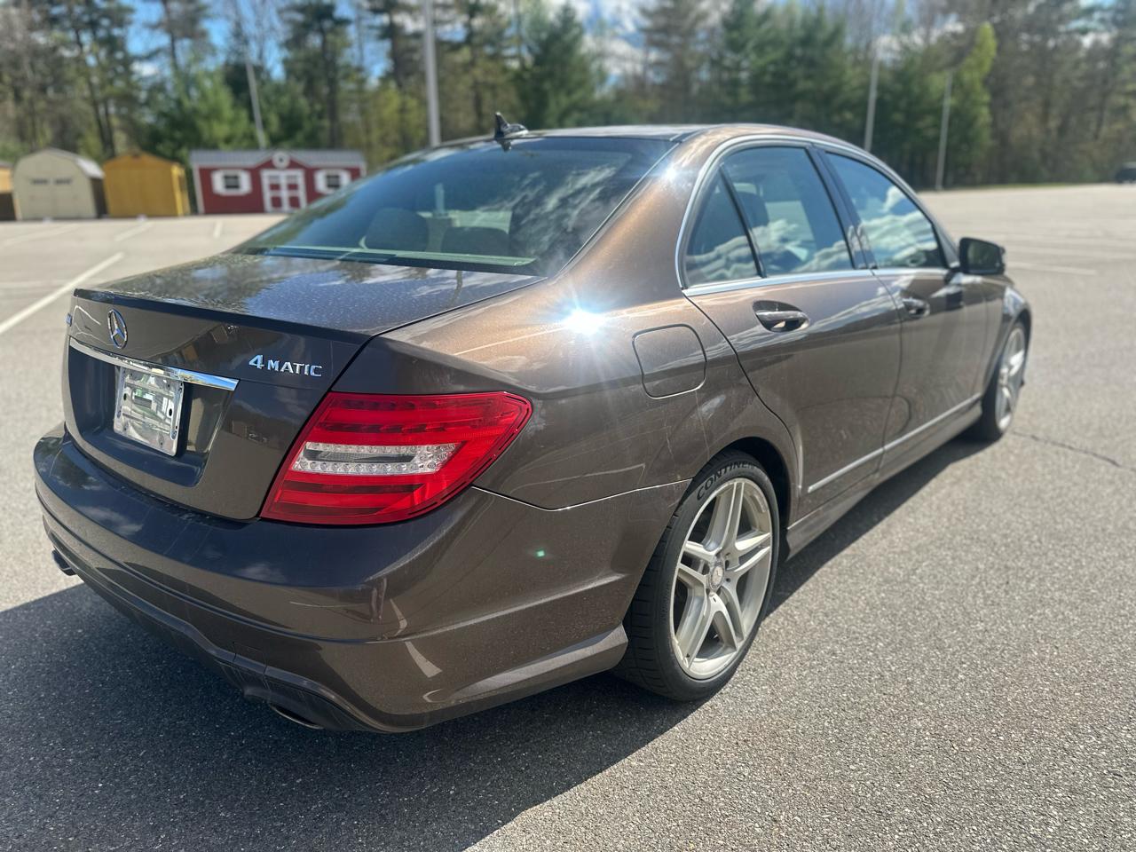 Mercedes-Benz C-Class C300 4MATIC Sport Sedan 2013