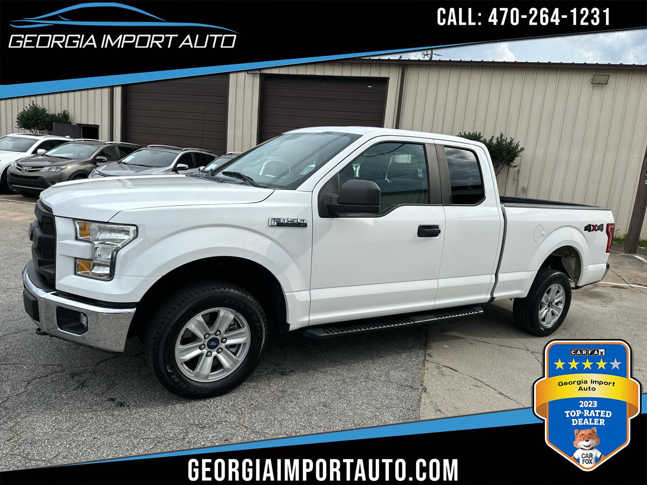 2016 Ford F-150 XL SuperCab 4WD