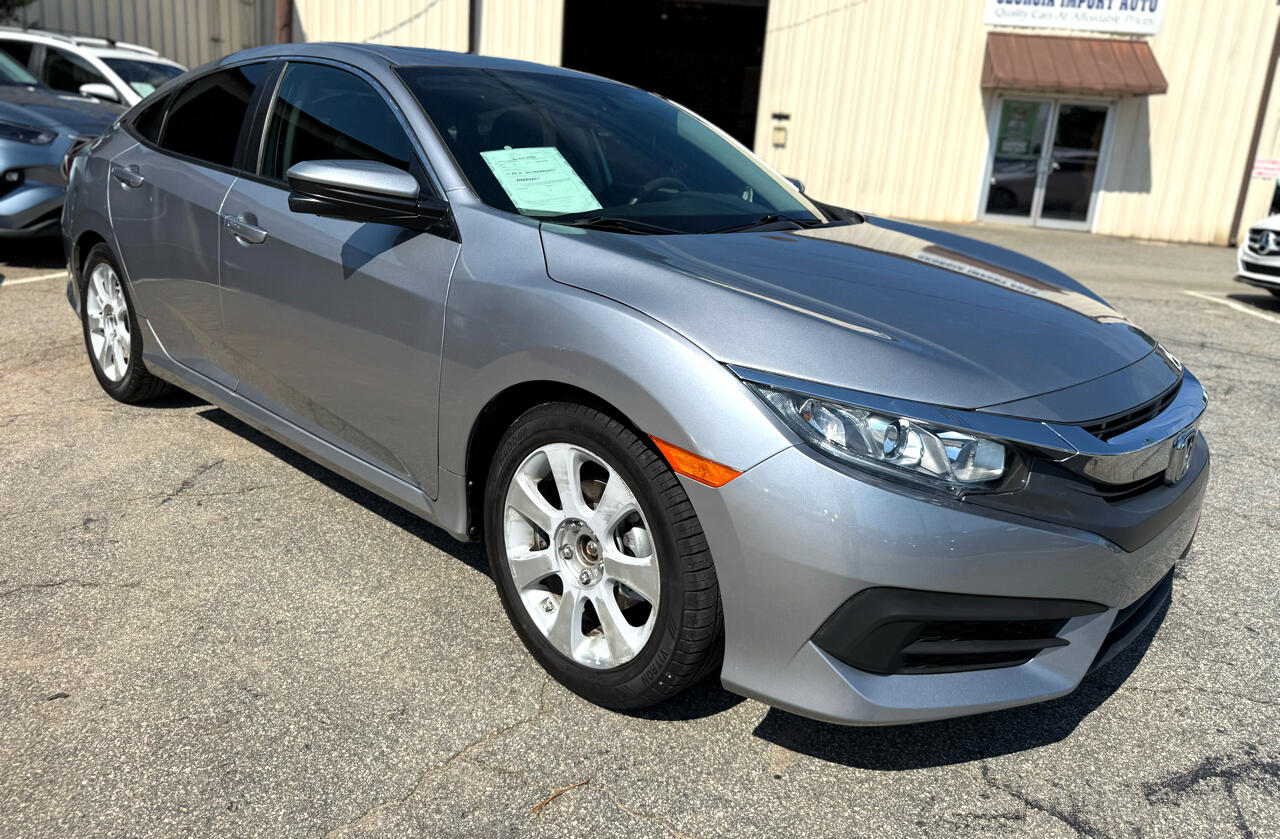 Honda Civic EX Sedan CVT 2016 Honda Civic EX Sedan CVT 2016