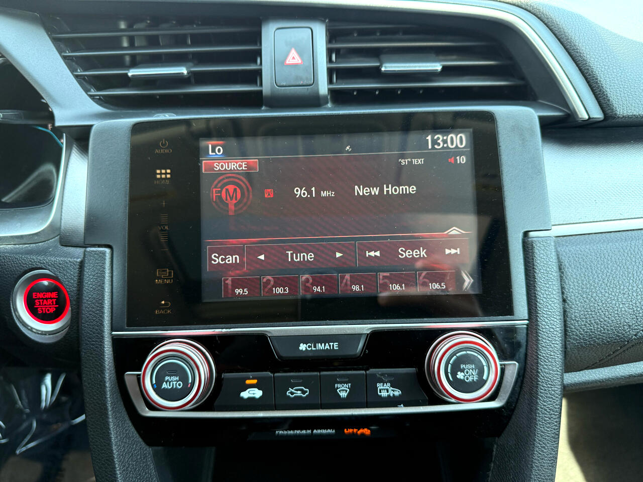 Honda Civic EX Sedan CVT 2016 Honda Civic EX Sedan CVT 2016