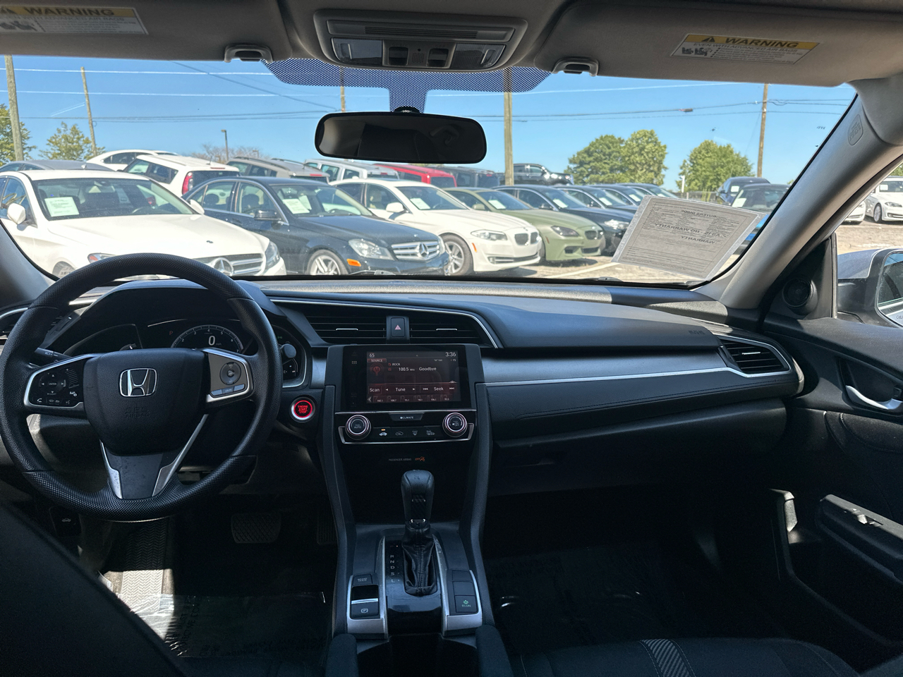 Honda Civic EX Sedan CVT 2016 Honda Civic EX Sedan CVT 2016