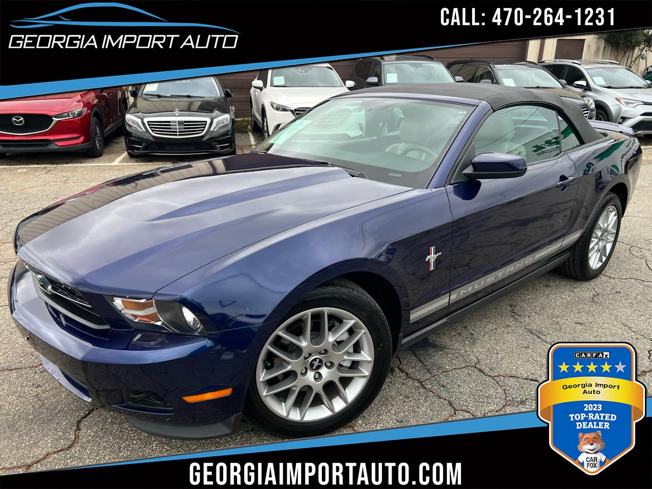 2012 Ford Mustang V6 Convertible