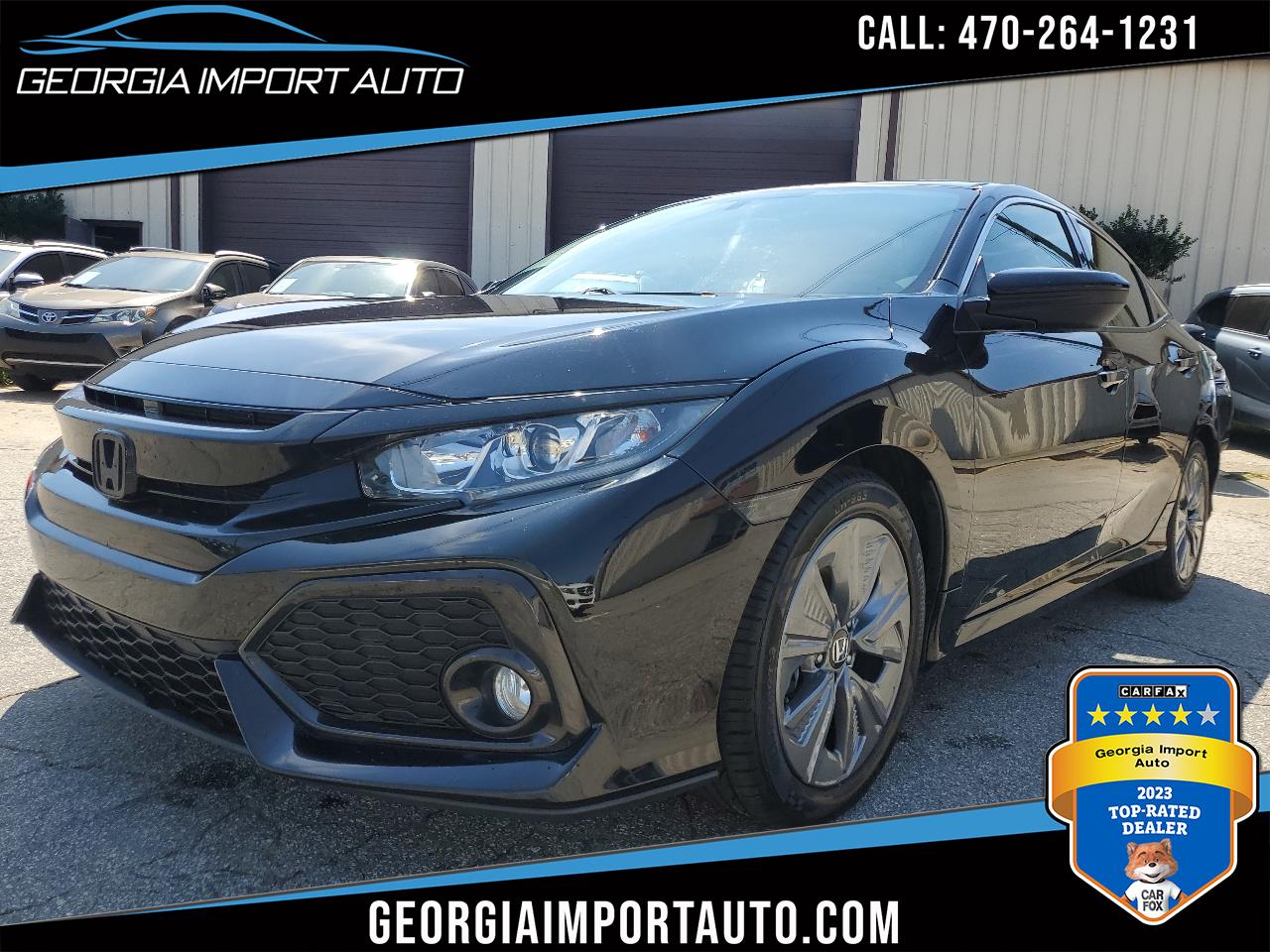 2018 Honda Civic EX 4D Hatchback at