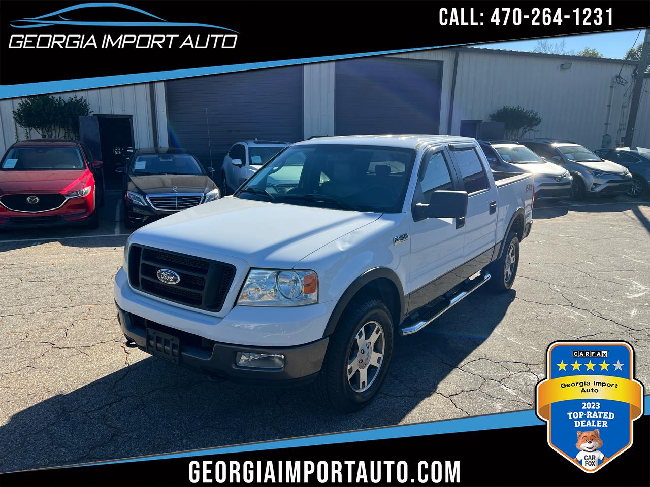 2005 Ford F-150 4WD SuperCrew 139" FX4