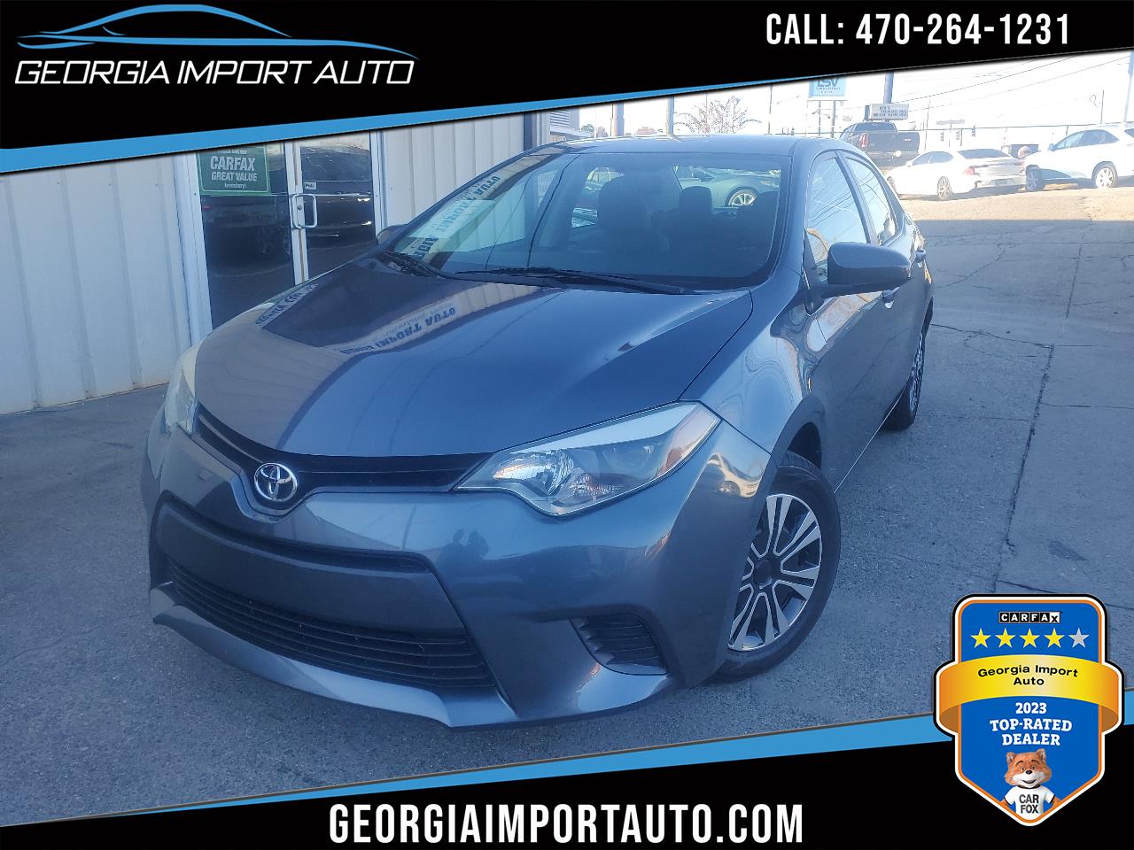 2014 Toyota Corolla 4dr Sdn Auto LE