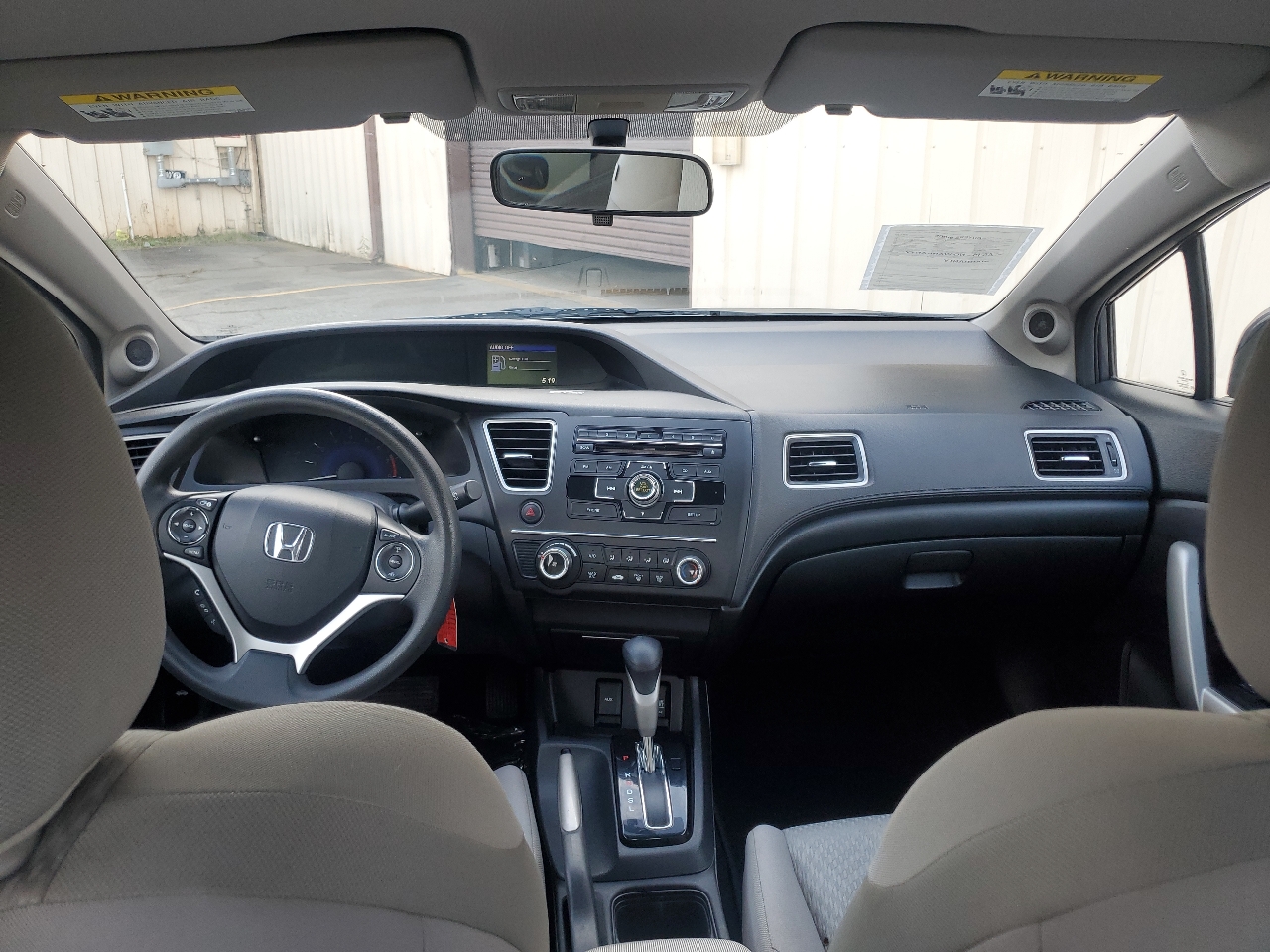 Honda Civic Coupe LX CVT 2014