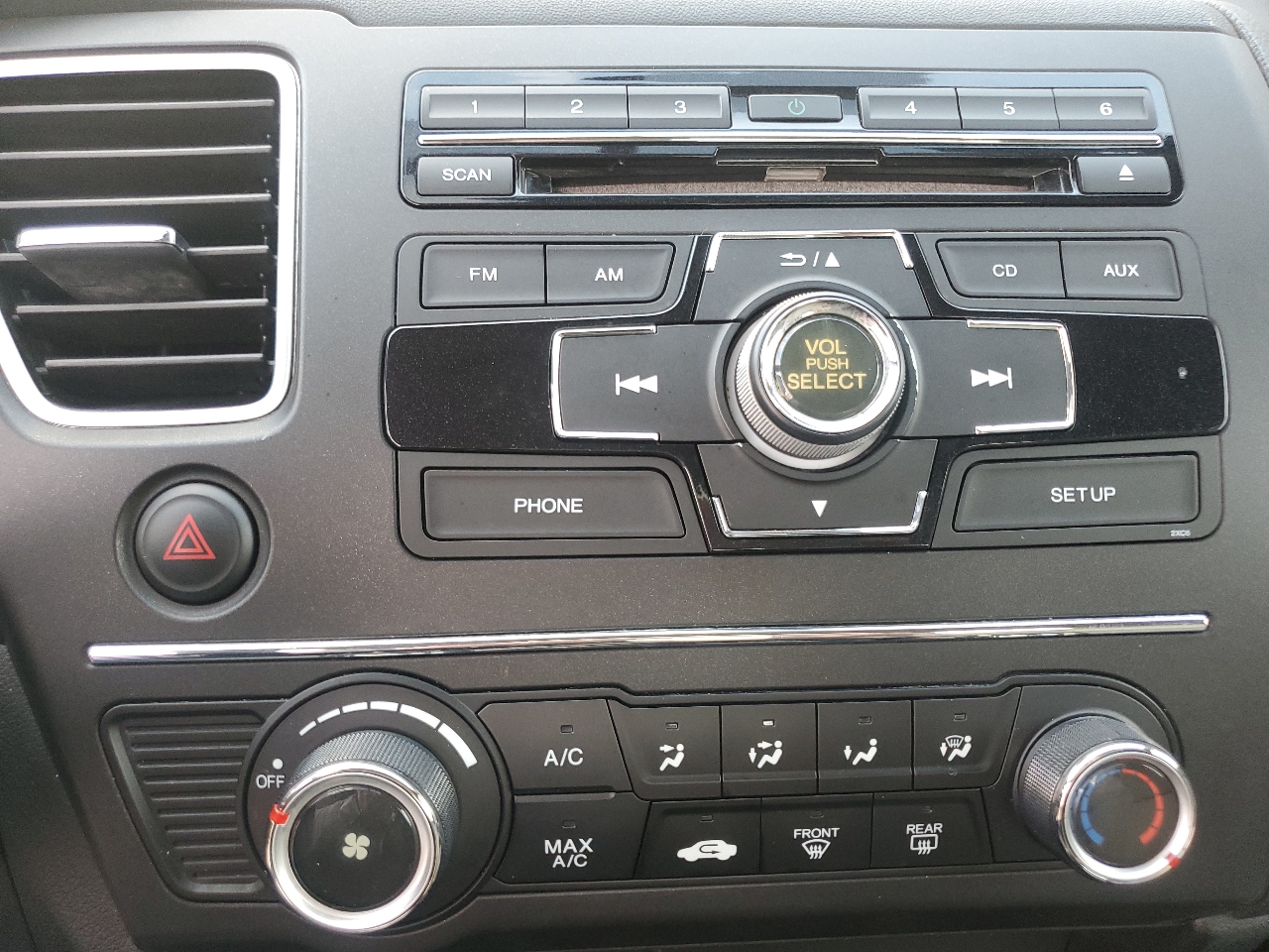 Honda Civic Coupe LX CVT 2014