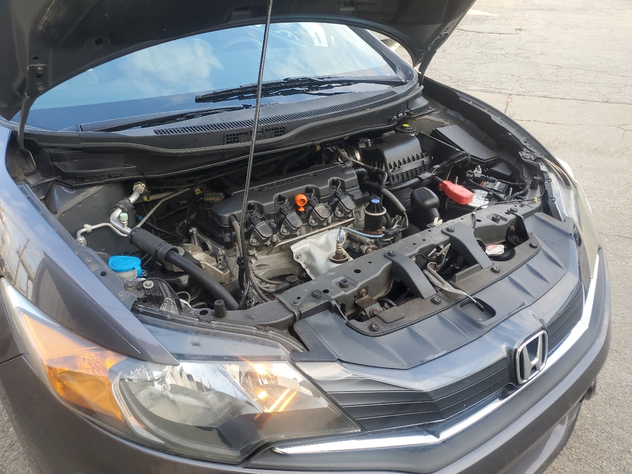 Honda Civic Coupe LX CVT 2014