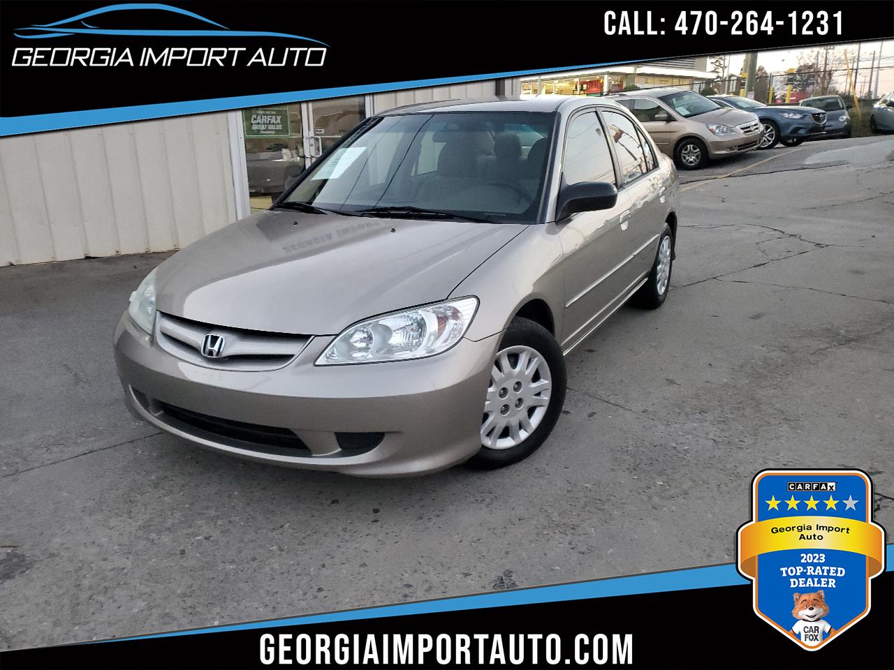 2004 Honda Civic 4dr Sdn LX Auto