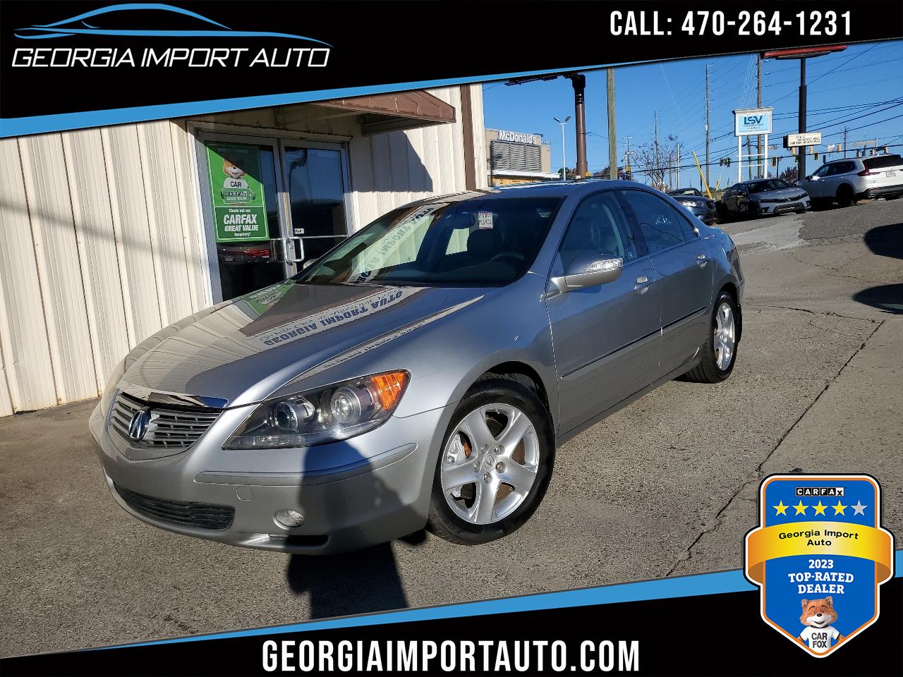 2007 Acura RL 4dr Sdn AT Tech Pkg (Natl)