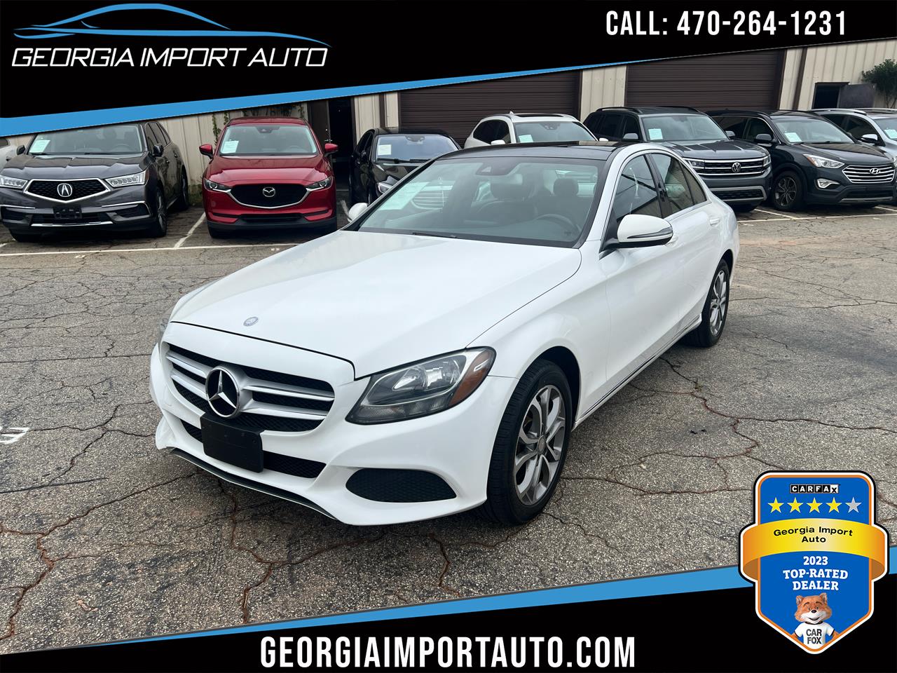 2016 Mercedes-Benz C Class C300 4D Sedan 4Matic
