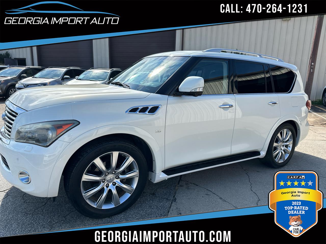 2014 Infiniti QX80 4D SUV AWD