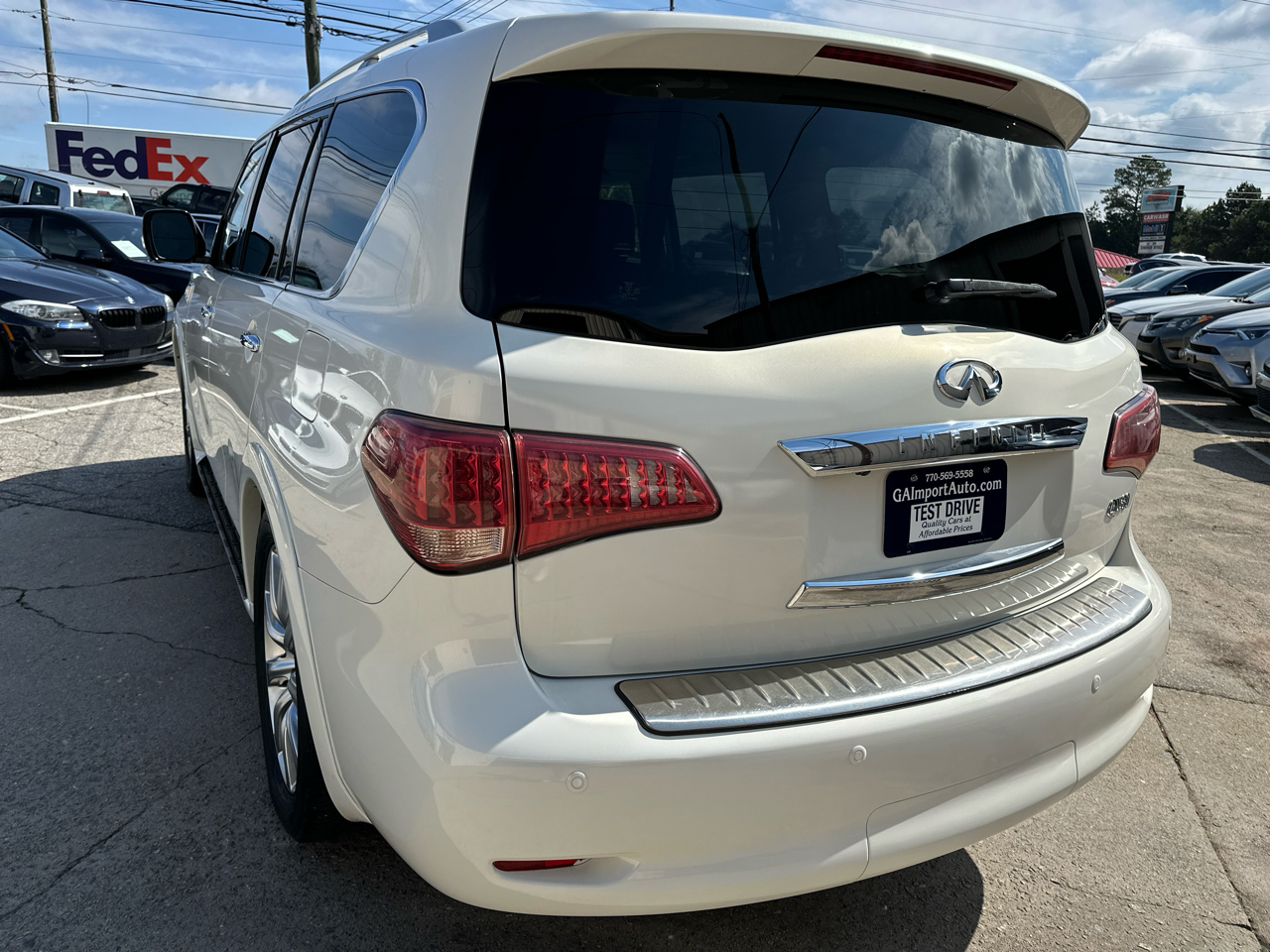 Infiniti QX80 4D SUV AWD 2014 Infiniti QX80 4D SUV AWD 2014