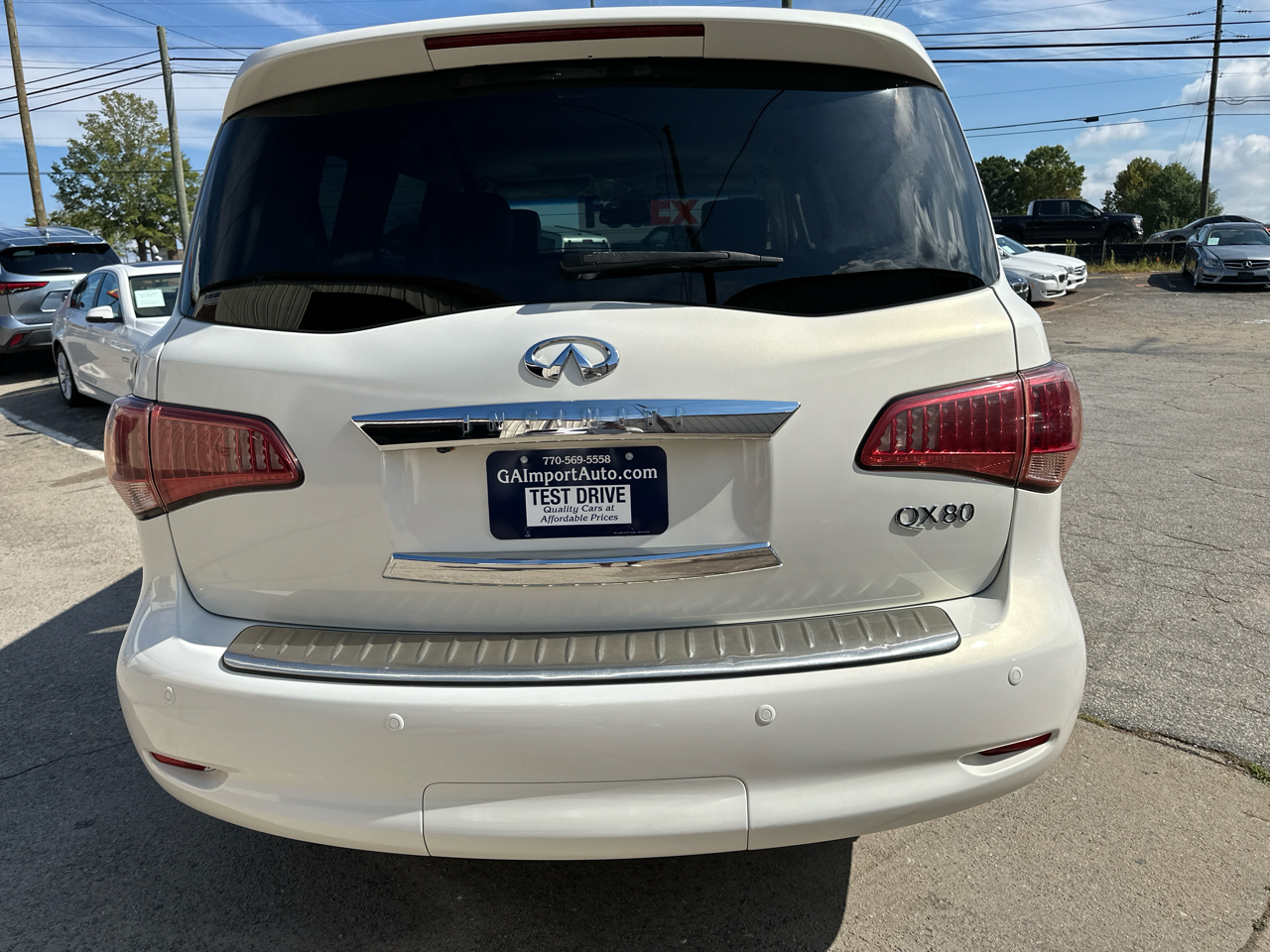 Infiniti QX80 4D SUV AWD 2014 Infiniti QX80 4D SUV AWD 2014