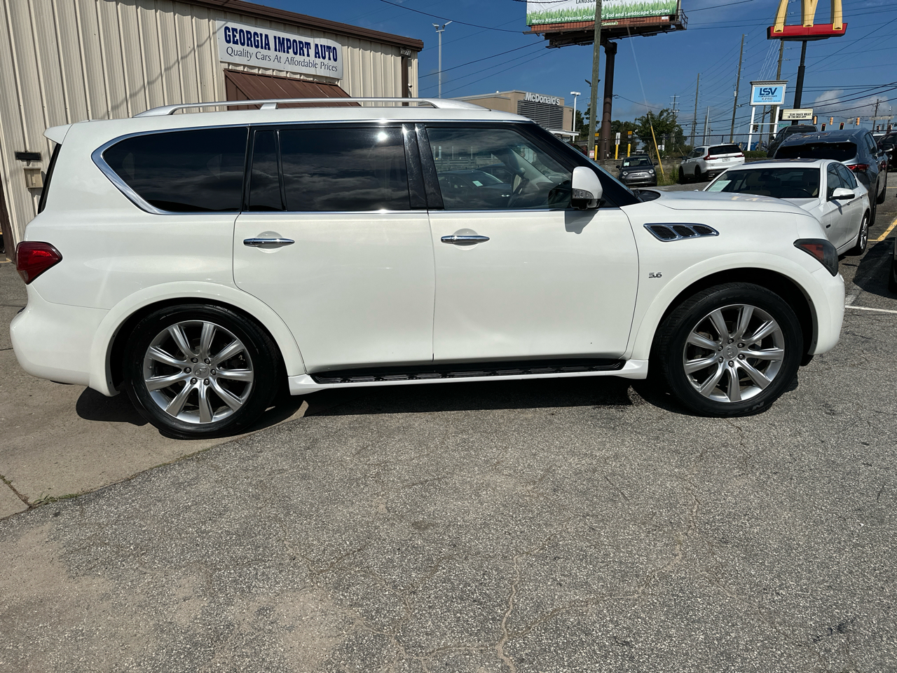 Infiniti QX80 4D SUV AWD 2014 Infiniti QX80 4D SUV AWD 2014