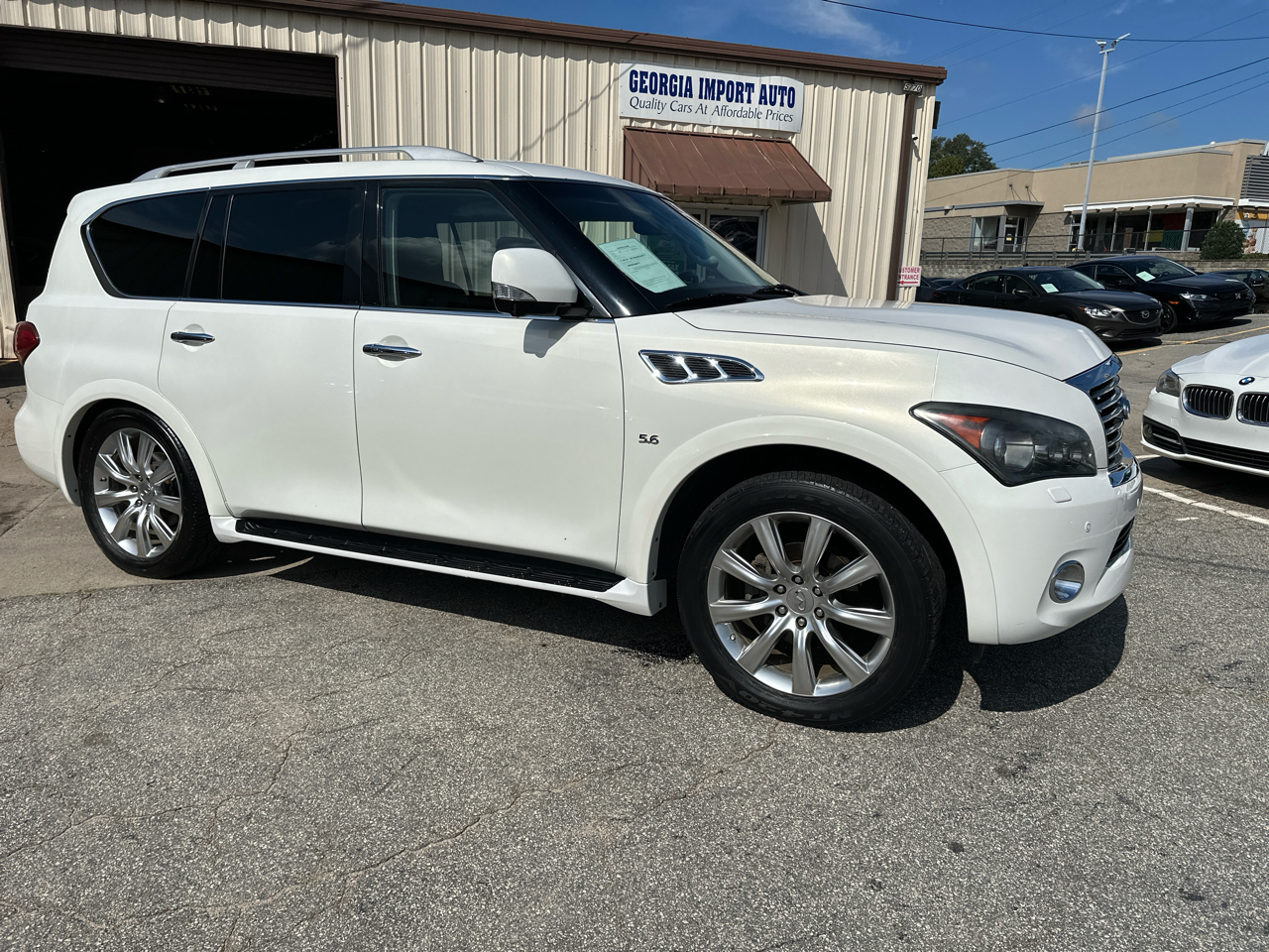 Infiniti QX80 4D SUV AWD 2014 Infiniti QX80 4D SUV AWD 2014