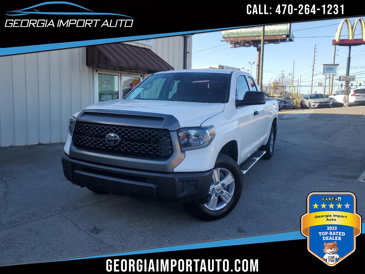 2018 Toyota Tundra Tundra-Grade Double Cab 4.6L 2WD