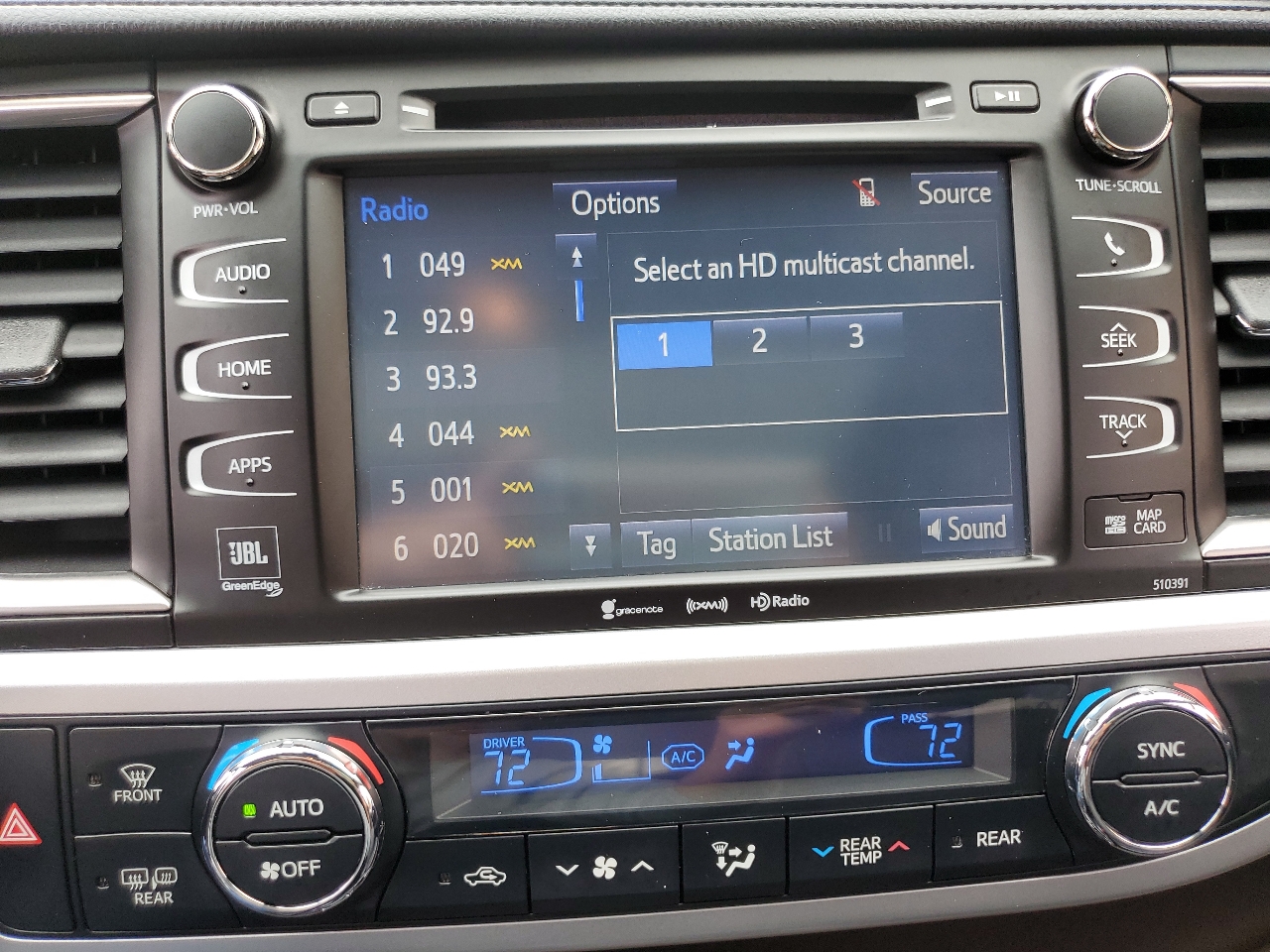 Toyota Highlander 4dr V6 4WD Limited (Natl) 2019