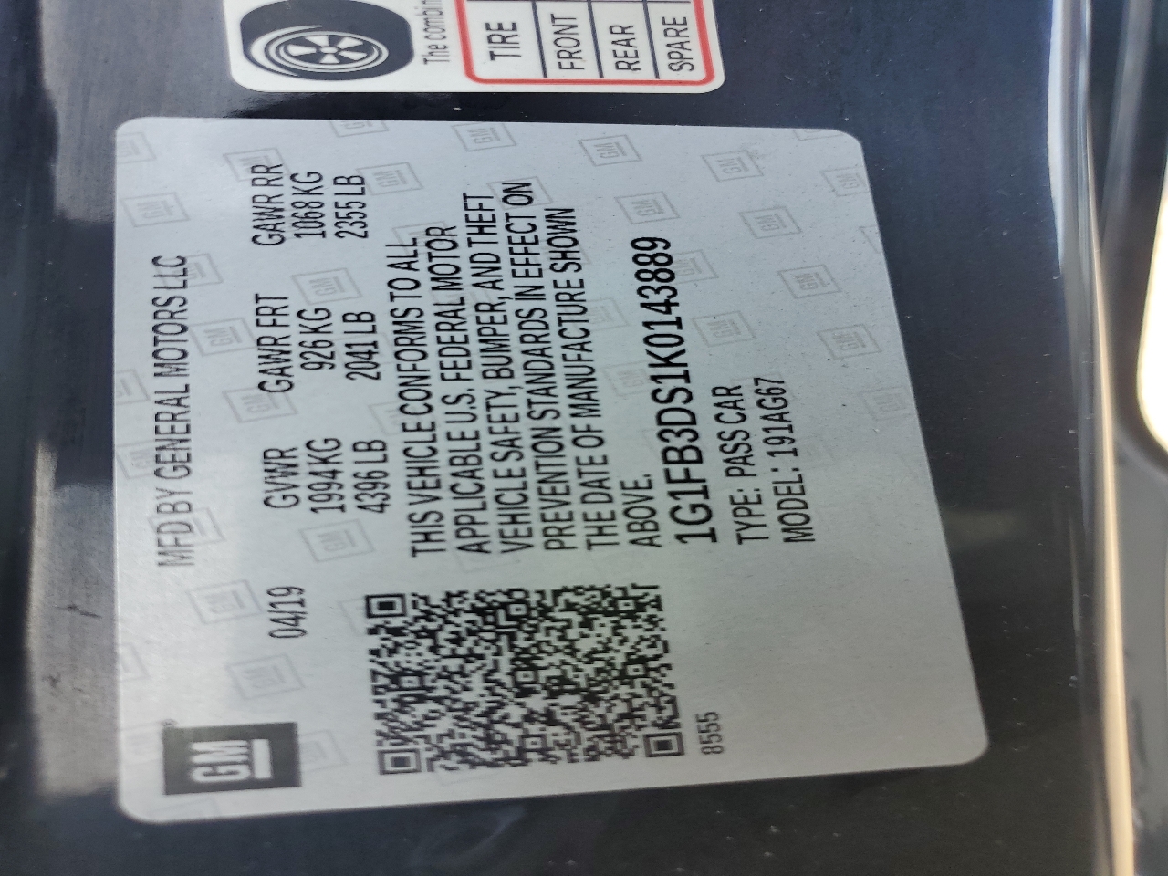 Chevrolet Camaro LT  2019