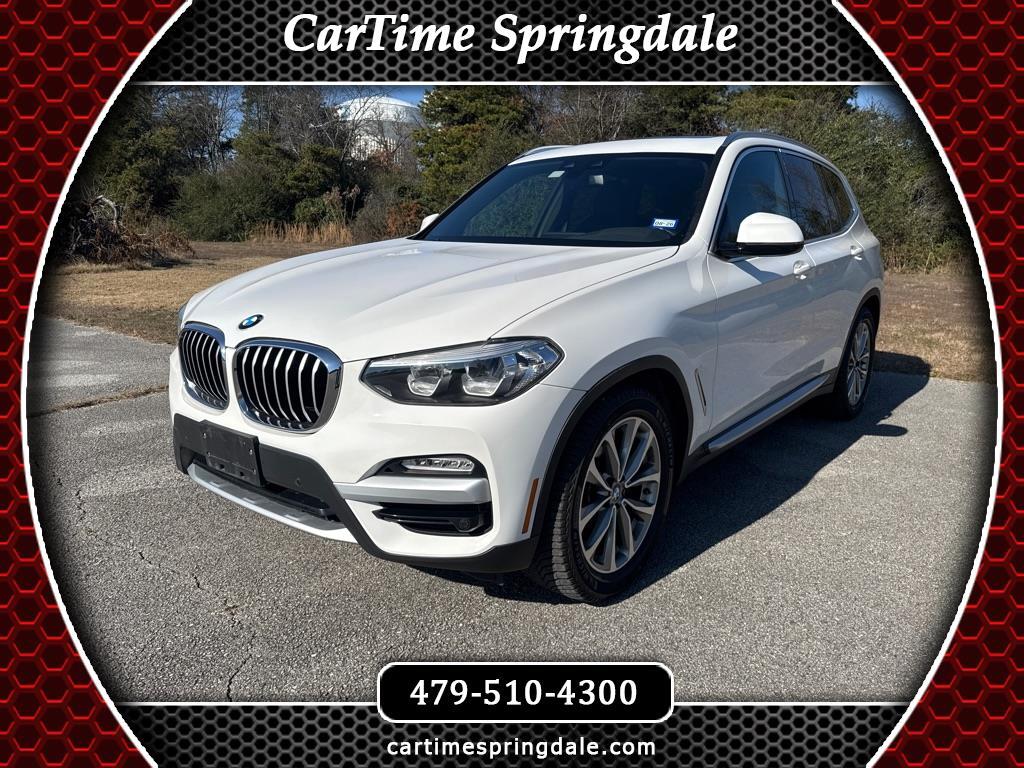 2019 BMW X3 sDrive30i Sports Activity Vehicle