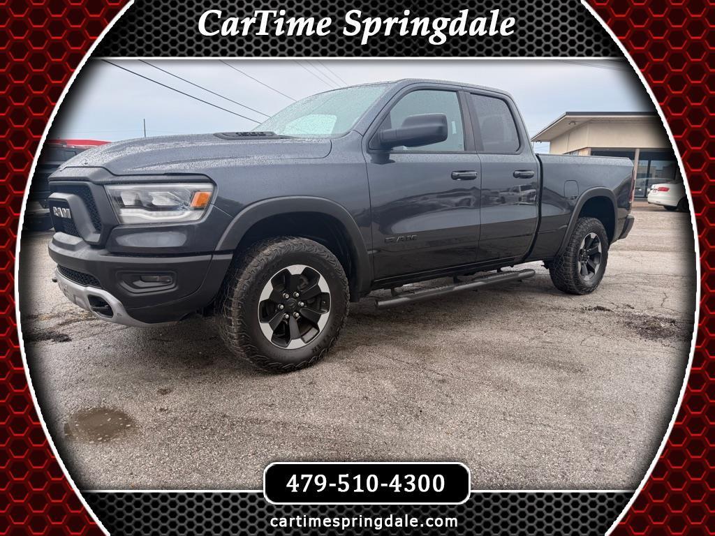 2019 RAM 1500 Rebel 4x4 Quad Cab 6'4" Box