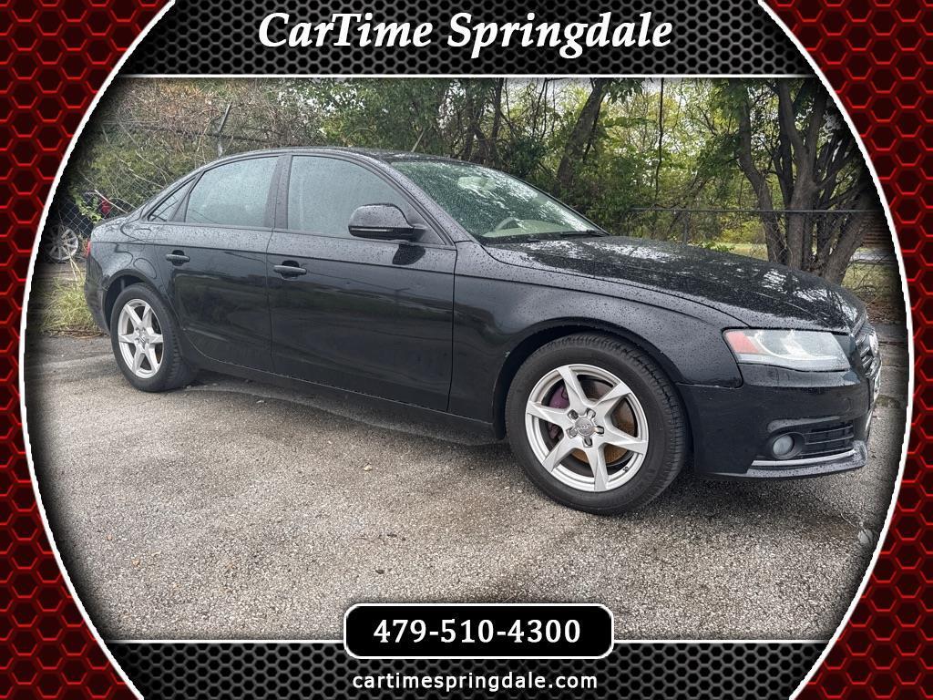 2009 Audi A4 4dr Sdn Auto 2.0T quattro Prem