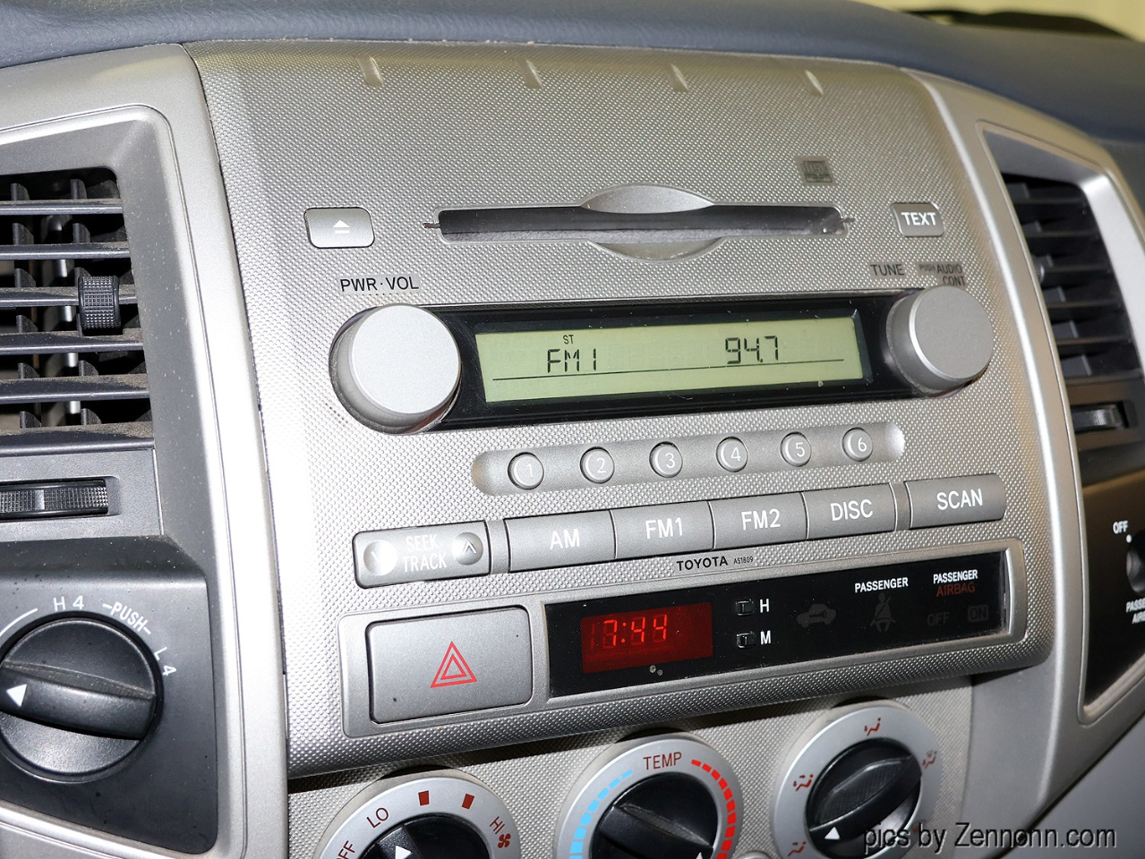 Toyota Tacoma Access 128" V6 Auto 4WD (Natl) 2005