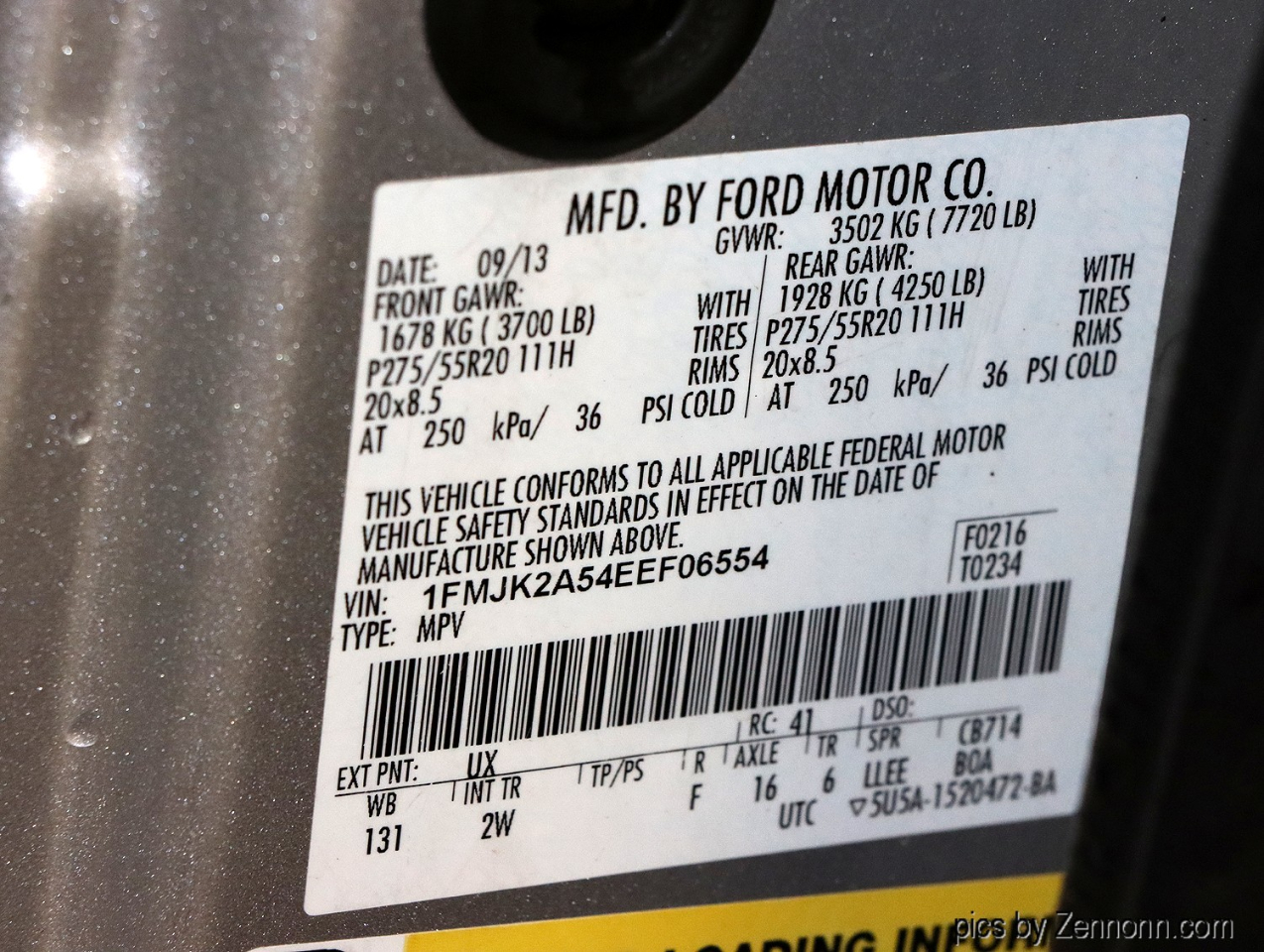 Ford Expedition EL 4WD 4dr Limited 2014 Ford Expedition EL 4WD 4dr Limited 2014