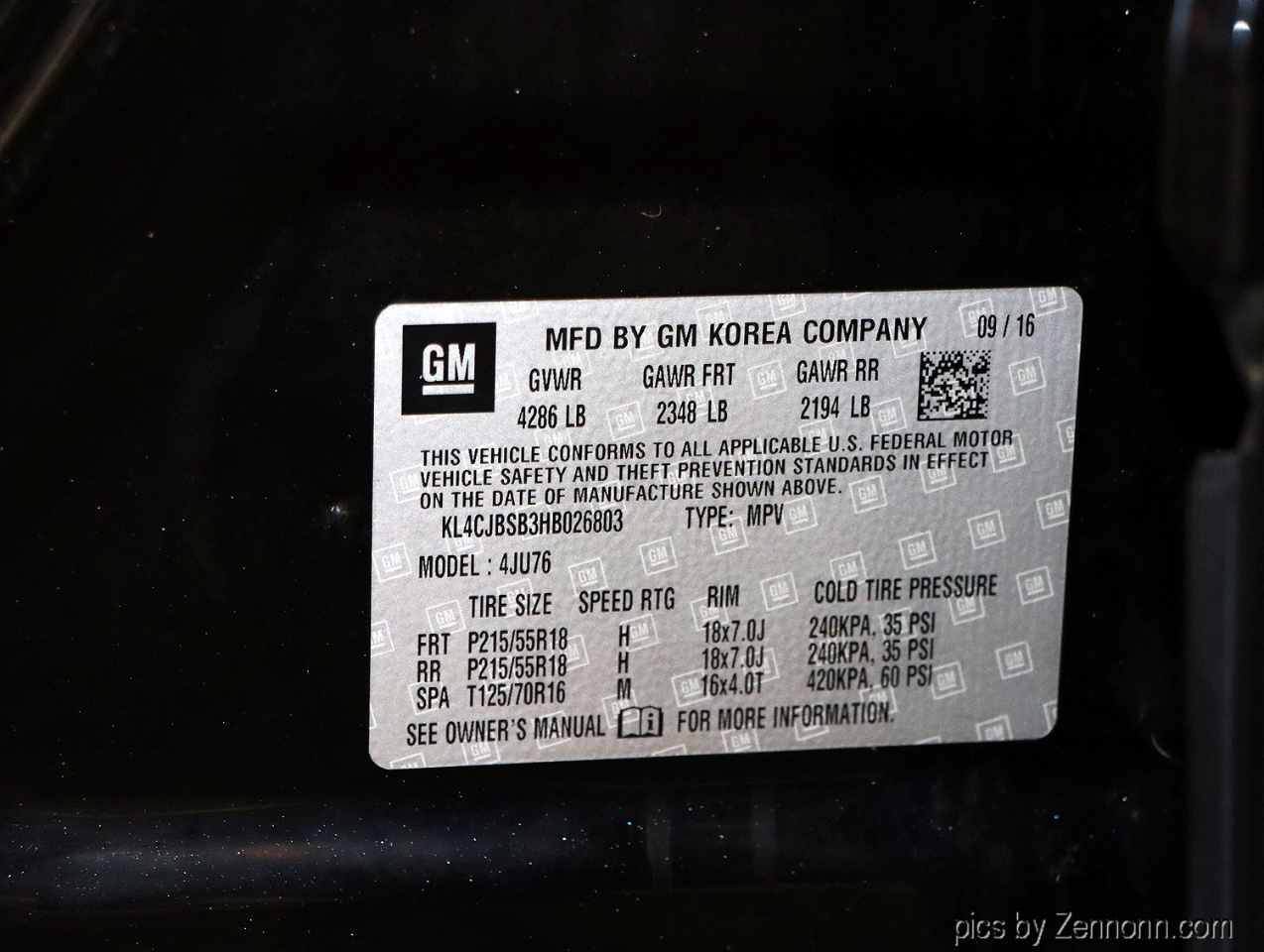 Buick Encore FWD 4dr Preferred II 2017