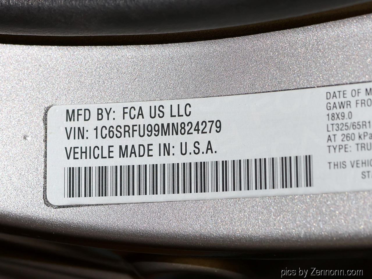 RAM 1500 TRX 4x4 Crew Cab 5'7" Box 2021