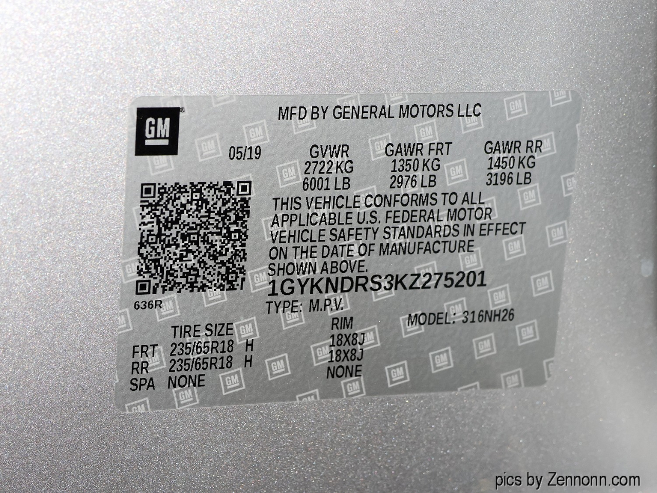 Cadillac XT5 AWD 4dr Luxury 2019