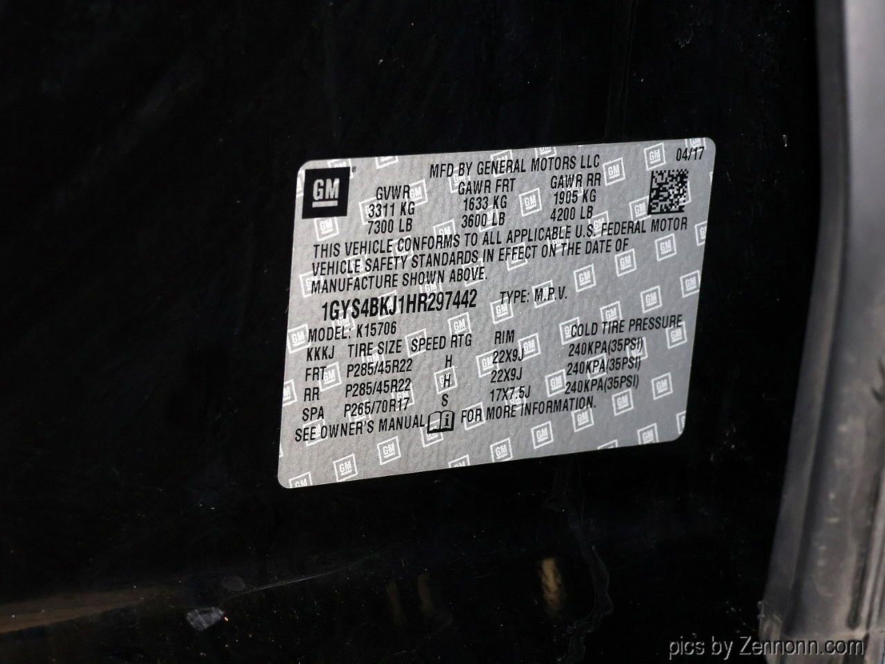 Cadillac Escalade 4WD 4dr Luxury 2017