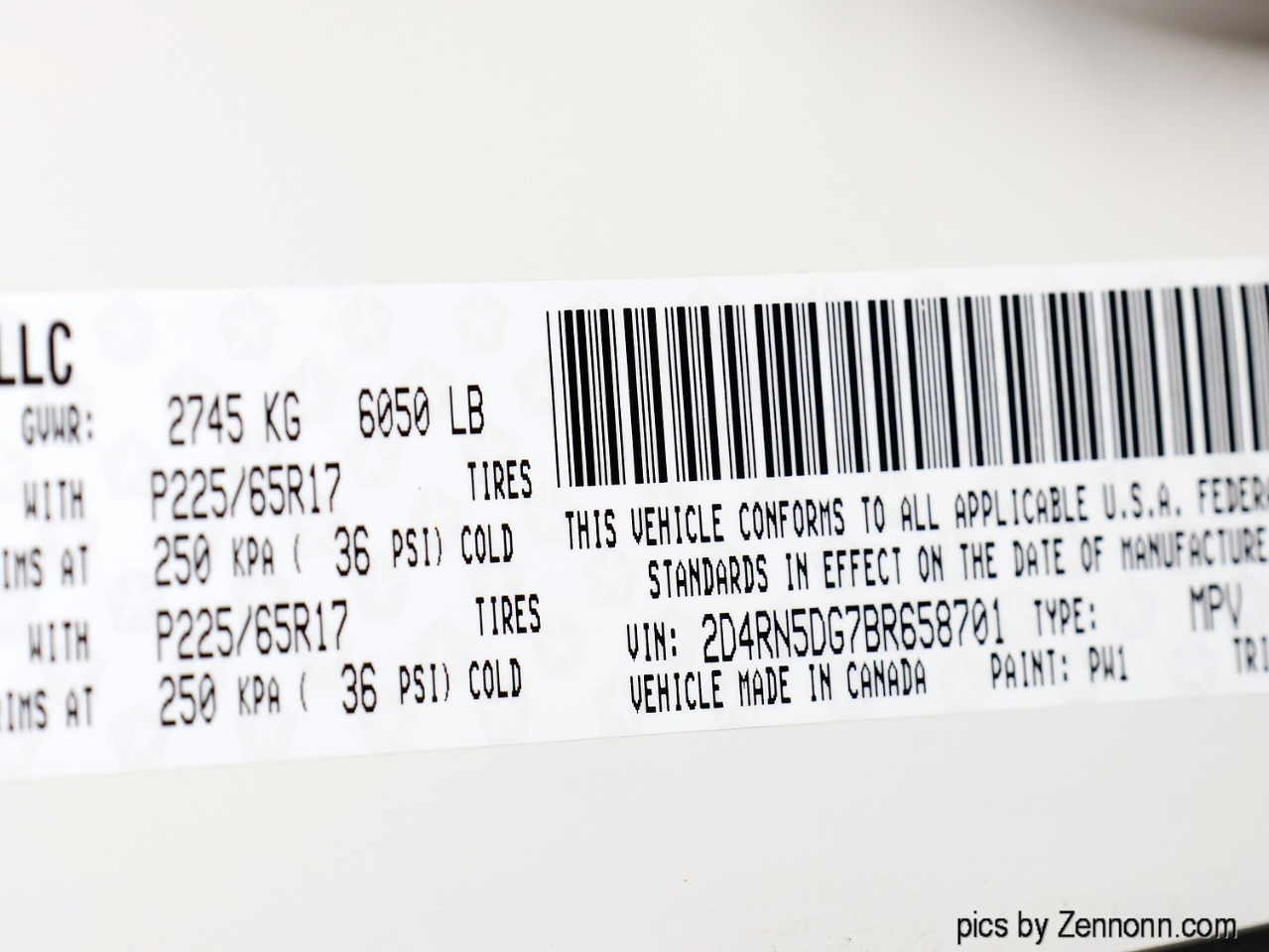 Dodge Grand Caravan 4dr Wgn Crew 2011