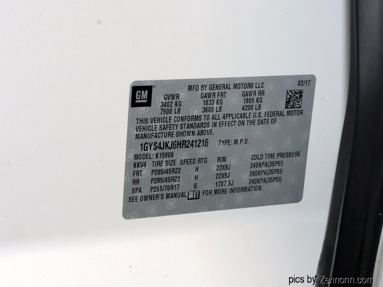 Cadillac Escalade ESV 4WD 4dr Premium Luxury 2017