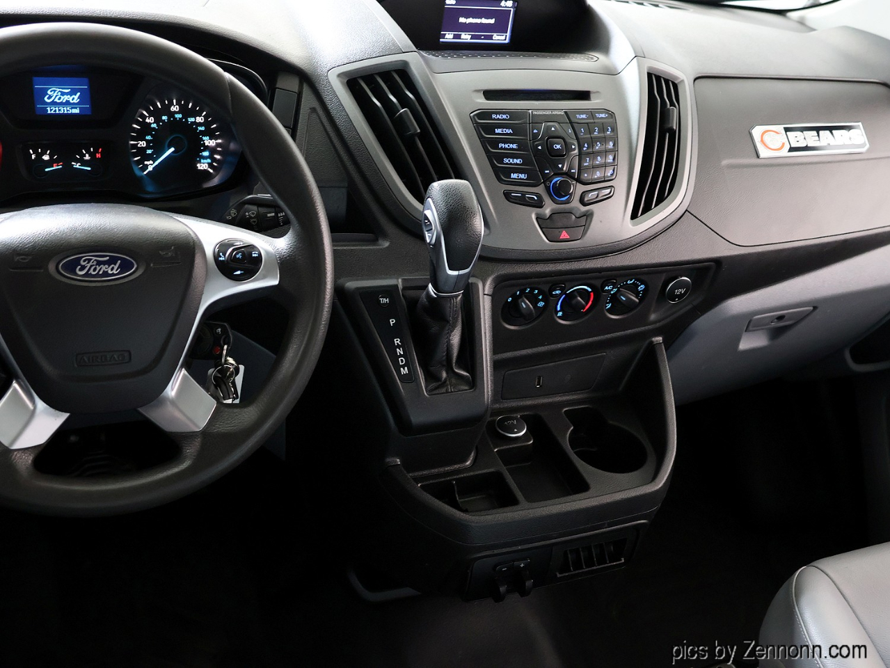 Ford Transit Van T-350 148" Low Rf 9500 GVWR Swing-Out RH Dr 2019