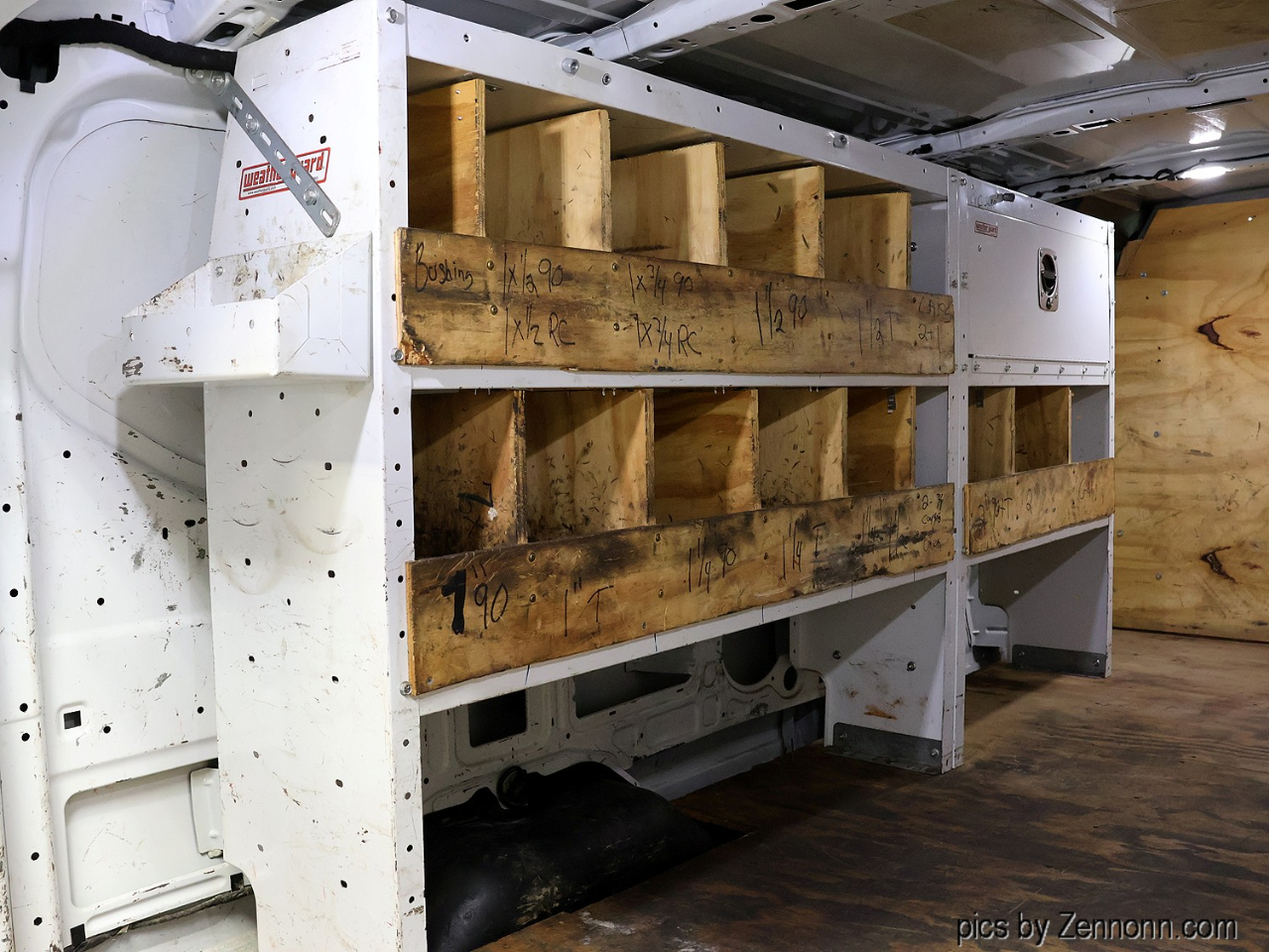 Ford Transit Van T-350 148" Low Rf 9500 GVWR Swing-Out RH Dr 2019