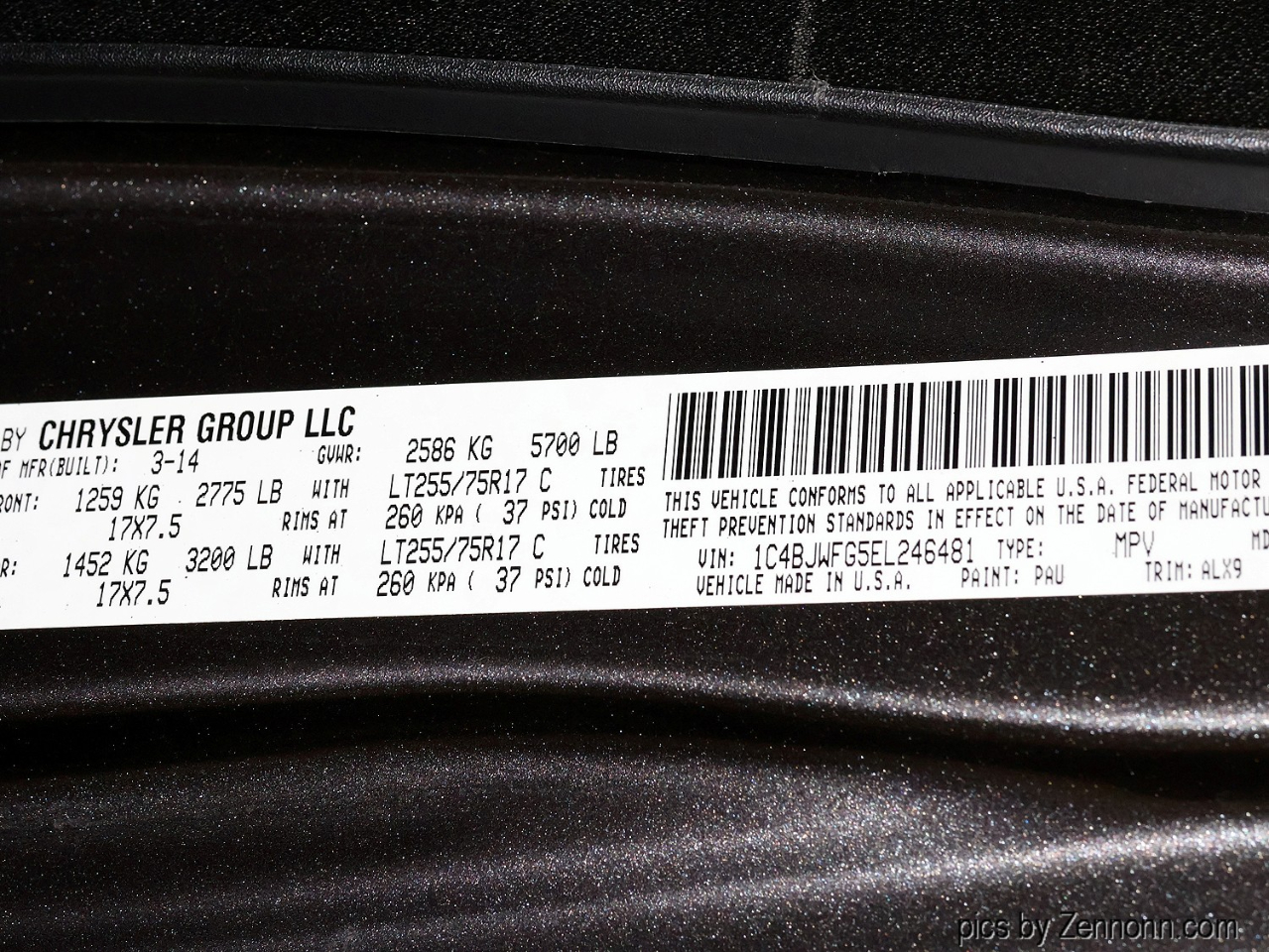 Jeep Wrangler Unlimited 4WD 4dr Rubicon 2014