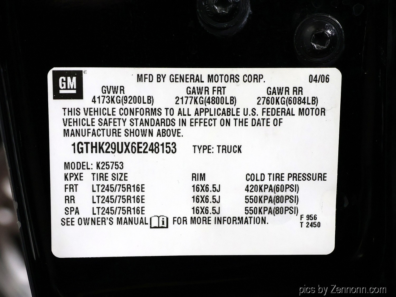 GMC Sierra 2500HD Ext Cab 143.5" WB 4WD SLE1 2006