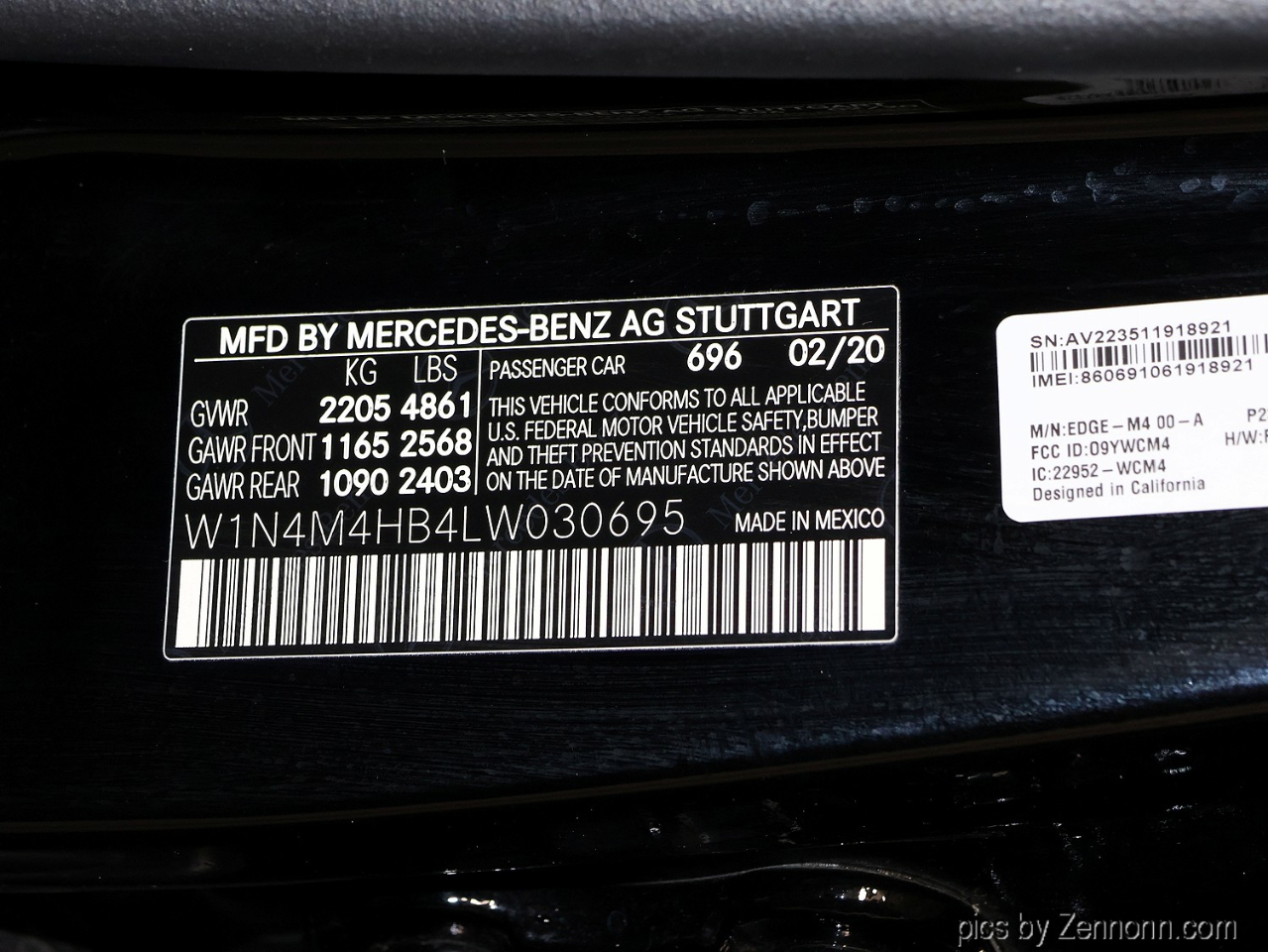 Mercedes-Benz GLB GLB 250 4MATIC SUV 2020