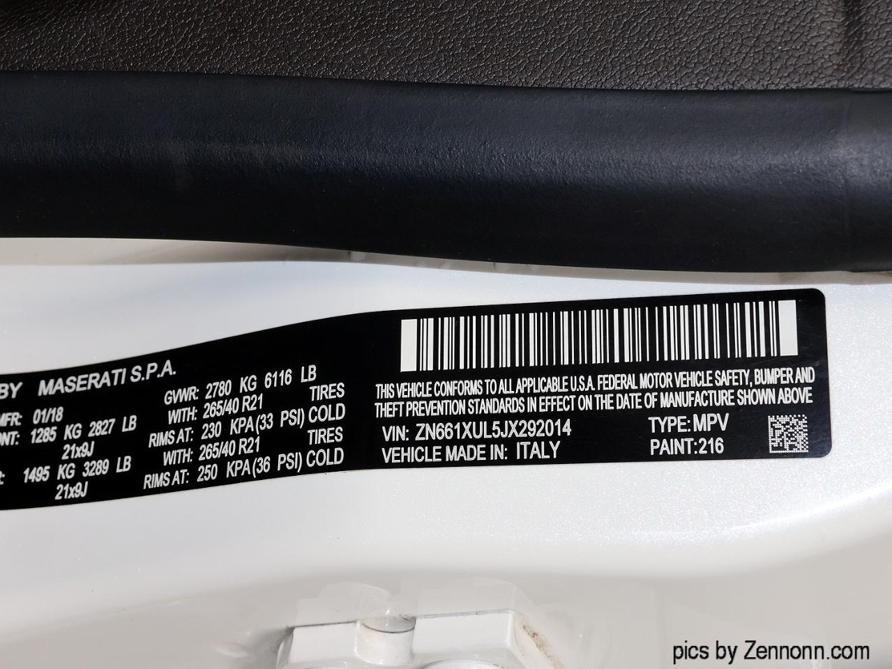 Maserati Levante GranLusso 3.0L 2018