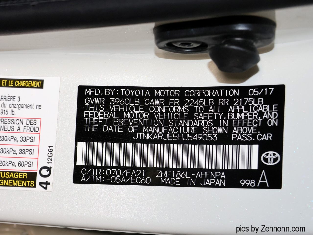 Toyota Corolla iM 4D Hatchback 6sp 2017