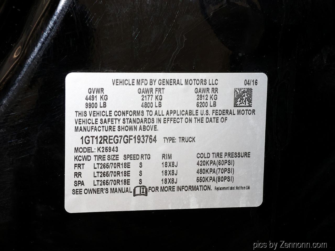 GMC Sierra 2500HD 4WD Crew Cab 167.7" 2016